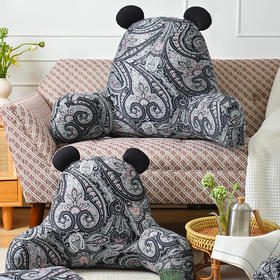 悟空熊猫腰靠床头靠垫软包腰靠沙发飘窗可拆洗