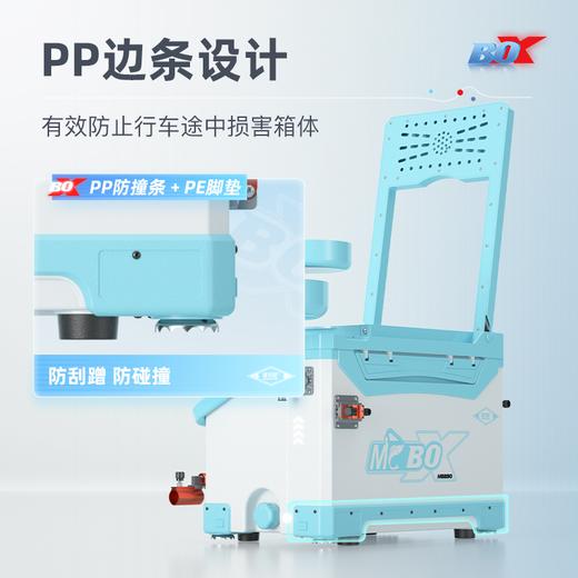 佳钓尼蓝小白赛事款钓箱全套钓鱼箱子超轻收纳垂钓可坐28升台钓箱 商品图1