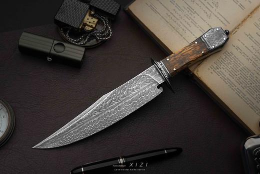 三希堂  现代刀系列  龙牙大马博弈  未开刃 商品图0