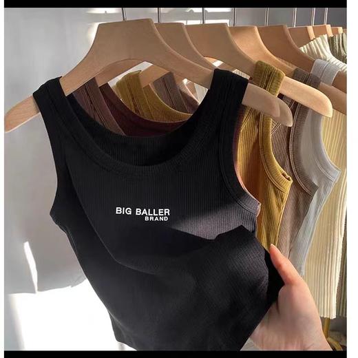 背心时尚带纹胸内搭背心 商品图1