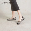 千百度休闲浅口平底鞋春季小香风单鞋女晚晚风鞋子舒适A24169711 商品缩略图0