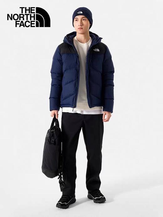 只有XL码...北面TNF鹅绒550蓬的经典拼接款羽绒服.. 专柜2698元在售.. 商品图4