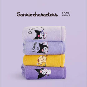 【三丽鸥家族系列毛巾浴巾】库洛米布丁狗联名 新疆长绒棉 吸水毛巾浴巾