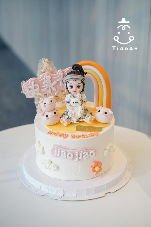 【纯手工翻糖定制】我的女孩 商品图0