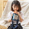 杯具熊（BEDDYBEAR）四叶草儿童保温杯四盖三用吸管水杯316不锈钢学生杯子630ML恐龙 商品缩略图2
