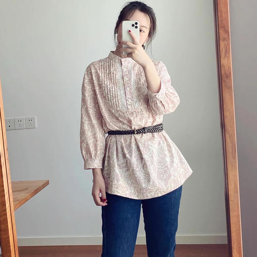 裁缝学苑AQ233拼蕾丝宽松衬衫纸样女装上衣衬衣服装打板样板 商品图1