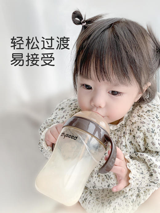 世喜 吸管奶嘴吸管杯儿童喝奶宽口径耐摔防呛吸管奶瓶配件奶嘴 12月+ 商品图1