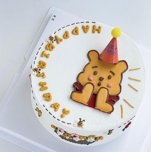 小熊维尼手绘（储值会员专属8.5折} 商品图0