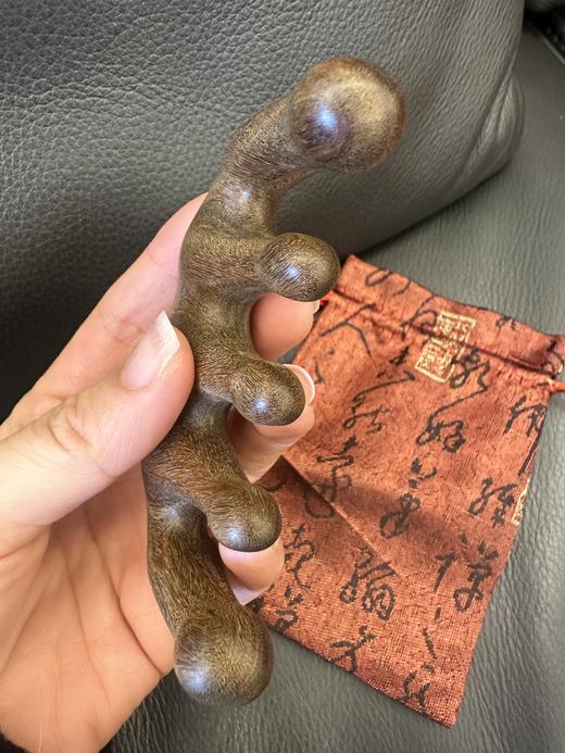 【积分兑换】随浙江仓订单一起发！老客福利！孙俪同款纯天然养生法！会员换购！正宗南美进口绿檀木梳！五经按摩木梳子，头部头皮淋巴全身按摩刮痧都能用！ 商品图4