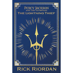 闪电之盗 波西杰克逊与奥林匹斯众神第一册 豪华刷边版 英文原版 Percy Jackson and the Olympians The Lightning Thief Deluxe Collector