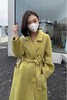 ESTELLICA 黄绿色简约大气羊毛大衣外套 17426 商品缩略图3