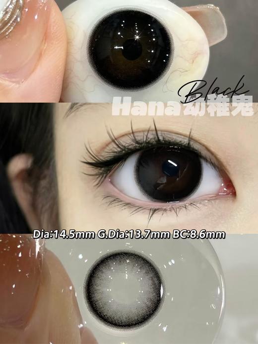 Doragina半年抛-Hana Black幼稚鬼 商品图6