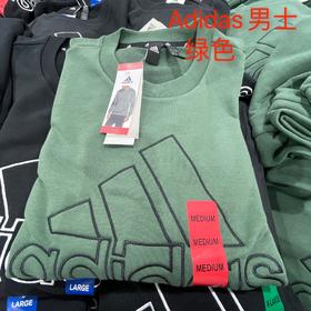 Adidas男士春季新款卫衣😍款式简单不浮夸👍开春怎么能少了卫衣，最关键的是百搭啊！怎么搭配都可以！ 美国代购，无中文标签，介意慎拍 M