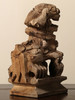 新中式创意木雕狮子摆件家居饰品酒柜客厅装饰品复古摆设工艺品手工雕 商品缩略图1