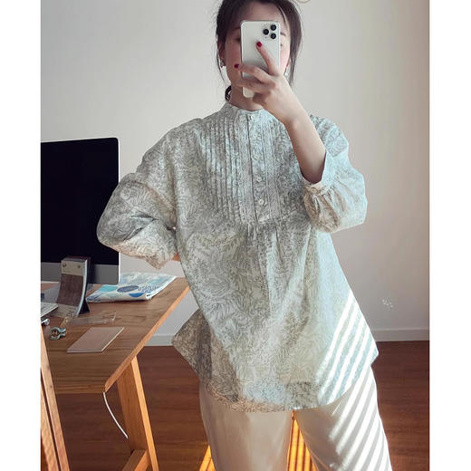 裁缝学苑AQ233拼蕾丝宽松衬衫纸样女装上衣衬衣服装打板样板 商品图3