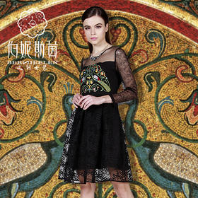 【伯妮斯茵】173S126--连衣裙--艺术的联姻--《宁静之美》