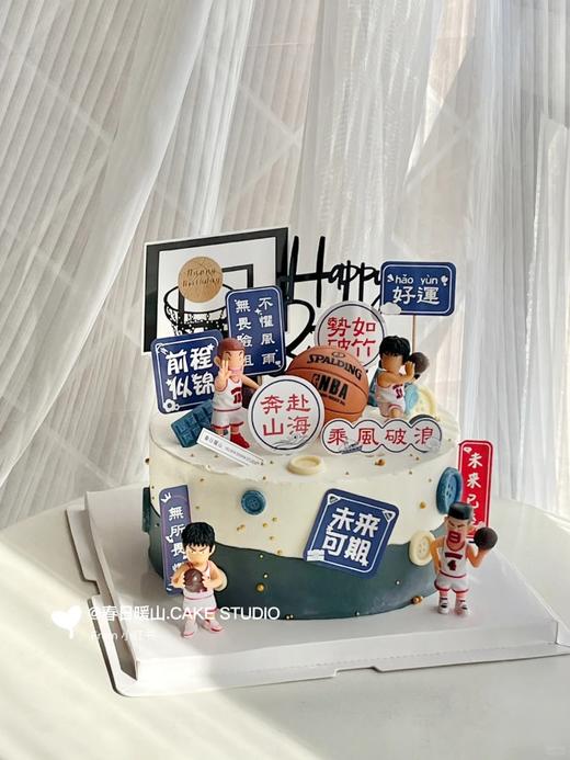 黑巢-篮球高手生日蛋糕 商品图0