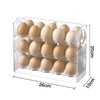 618特价清仓：自动翻盖鸡蛋盒  方便好用节省冰箱空间 商品缩略图2
