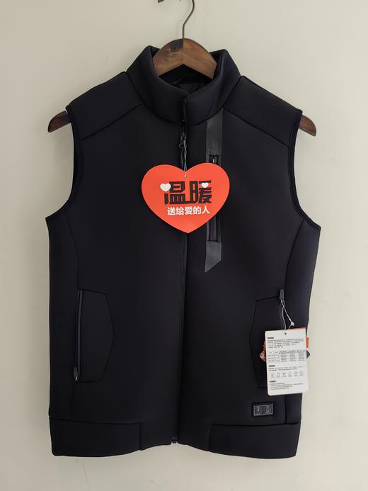发热马甲160码（100斤左右）丢掉厚重外套！雪狼空焰冬季USB充电加热智能发热背心 全身保暖马甲 商品图0