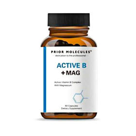 Prior Molecules 活性复合B+镁 ACTIVE B + MAG 60粒/瓶 09/26