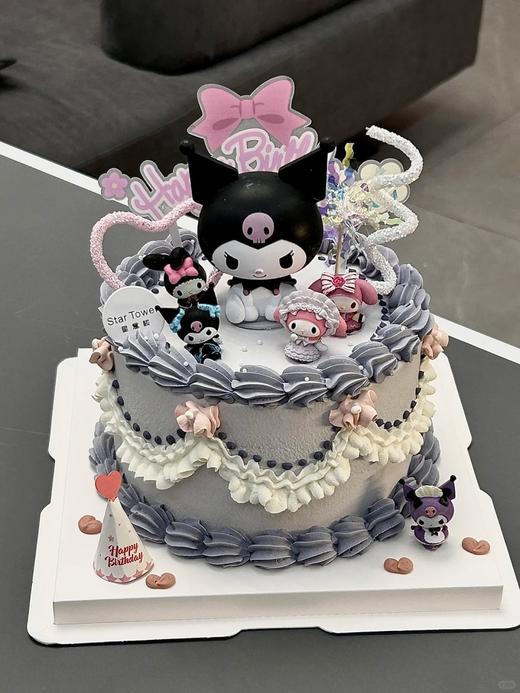 黑巢-库洛米和它的好朋友们生日蛋糕 商品图0