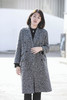 火桐hooton 新年战袍 30羊绒拼色长款大衣 商品缩略图2