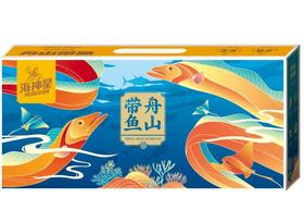 海神星舟山带鱼礼盒398型2.5kg