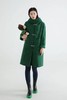 LNNNS 深绿色高领连帽大衣外套(羽绒内胆) 17442 商品缩略图2