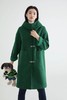 LNNNS 深绿色高领连帽大衣外套(羽绒内胆) 17442 商品缩略图3
