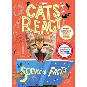 猫咪对科学事实的反应 Izzi Howell 科普启蒙 英文原版 Cats React to Science Facts 8-11岁