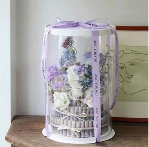 透明圆形蛋糕盒.长方形蛋糕盒 商品图0