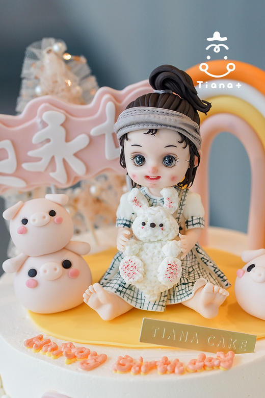 【纯手工翻糖定制】我的女孩 商品图2