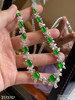 老坑玻璃种帝王绿蛋面套链【3173107】具体价格微信咨询 商品缩略图5