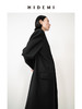 HIDEMI 黑色极简无领设计感长款男朋友廓形西装外套 商品缩略图5