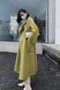ESTELLICA 黄绿色简约大气羊毛大衣外套 17426 商品缩略图4