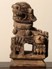 新中式创意木雕狮子摆件家居饰品酒柜客厅装饰品复古摆设工艺品手工雕 商品缩略图2