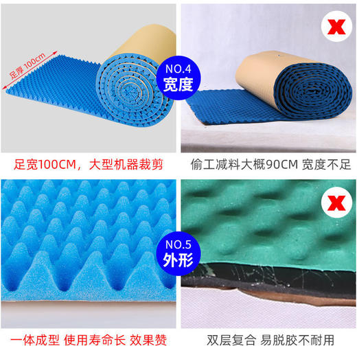 隔音棉自粘墙体墙面吸音棉ktv卧室出租屋防吵录音棚家庭影院降噪 商品图5