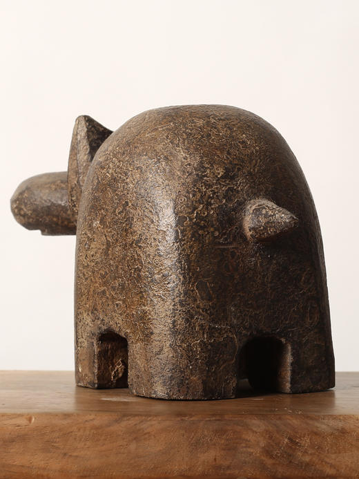 简约抽象河马犀牛摆件创意玄关酒柜装饰品乔迁新居礼品书架摆设 商品图4