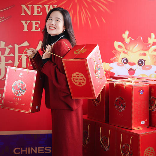 7天内发货丨温婉知性，新年气氛拉满，超喜庆，羊毛套装 商品图1