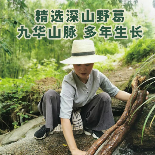 九华山有机葛根粉 葛根茶 野生葛根制作，无任何添加 商品图10