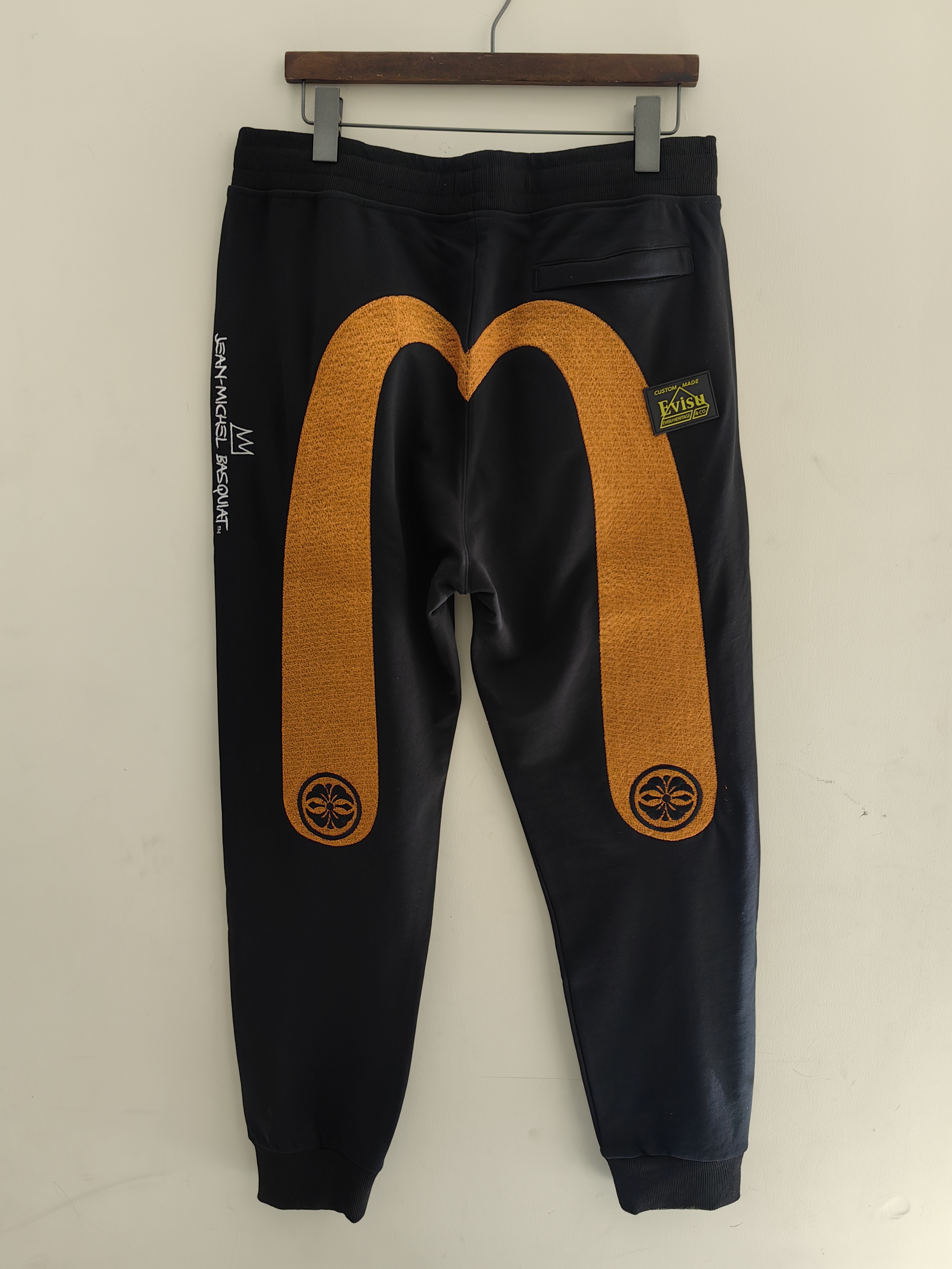 福神创意涂鸦 刺绣大金M卫裤