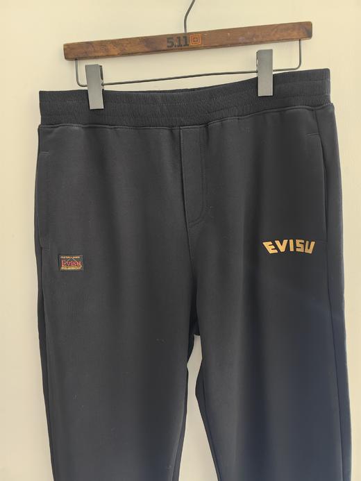 XL（160-180斤）福神休闲裤 EVSIU牛魔王  烫金书法笔触大M 卫裤 商品图4