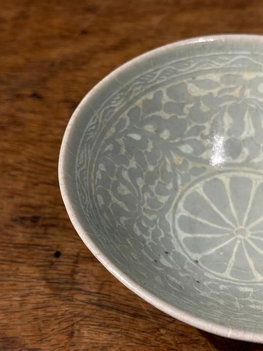 象嵌青瓷花卉纹碗，顺丰包邮 商品图10