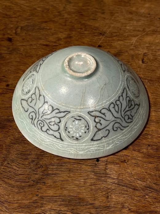 象嵌青瓷花卉纹碗，顺丰包邮 商品图12