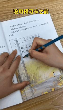 小学语文生字预习卡，寒假及开学必备学习工具 商品图1