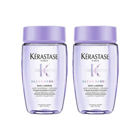 【保税区包邮直发】卡诗/KERASTASE耀光凝色洗发水80ml*2