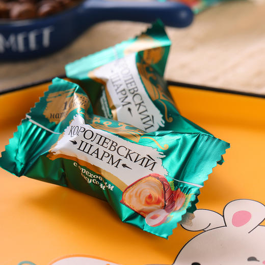 俄罗斯拉迈尔牌皇冠巧克力糖（榛子味）250g 商品图6