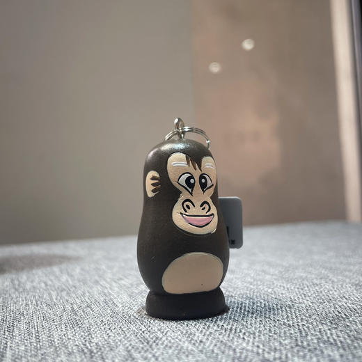木雕动物钥匙链挂件（随机） 商品图4