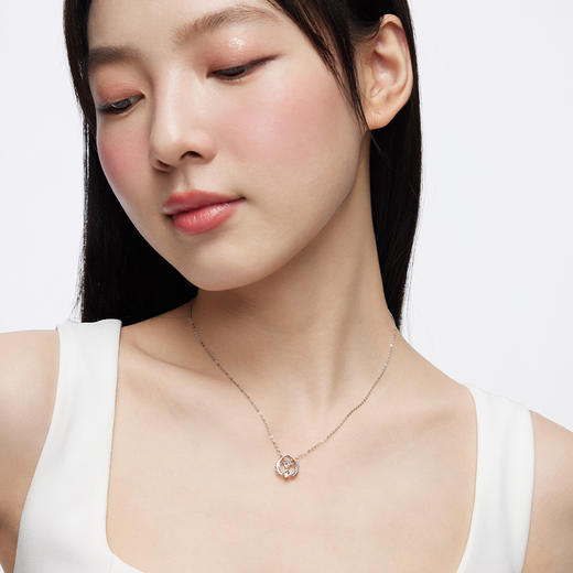 KADER卡蒂罗 心动独角兽项链 S925银 轻奢小众设计高级时尚感锁 梦幻灵动甜美 原创设计闪耀银河 项链 女款 送女友送闺蜜 商品图2