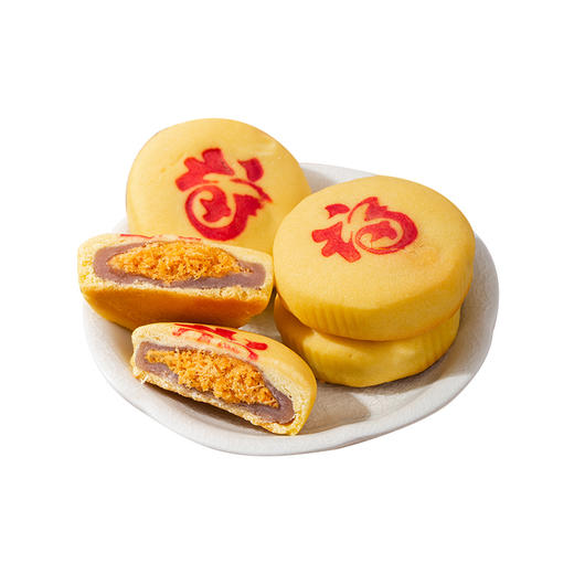 【新品上市】仟吉 芋泥松松饼*6枚 拉丝麻薯 （新老包装 随机发货） 商品图6